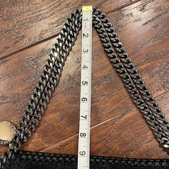 STELLA McCARTNEY Falabella ShaggyDeer Mini Tote Bag with travel/storage bag - Picture 14 of 14